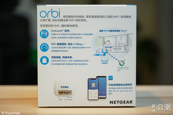 网件Orbi RBR20分布式单体路由器体验_新浪众测