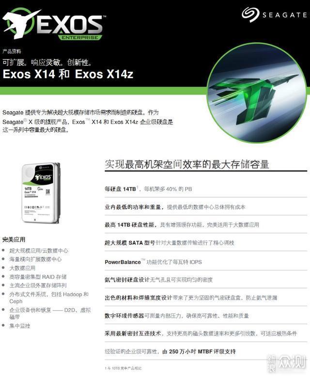 希捷“银河”企业级硬盘Exos X14测试_新浪众测
