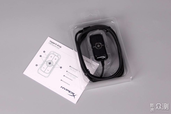 金士顿 HyperX AMP 7.1 USB声卡开箱体验_新浪众测