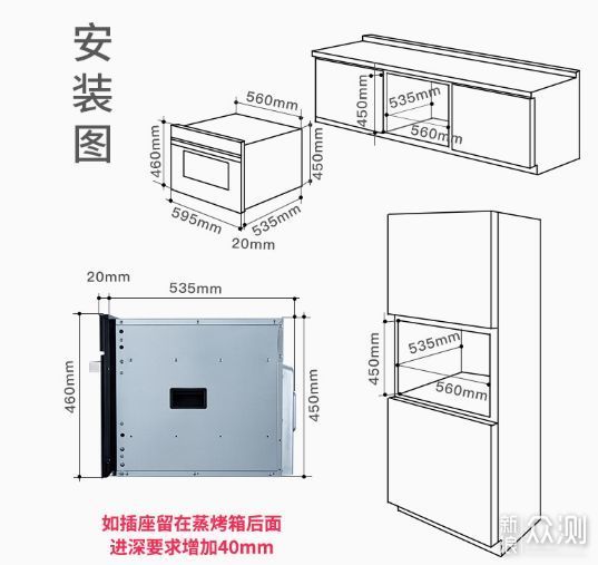 蒸烤一体机怎么安装更美观，需要注意哪些点？_新浪众测