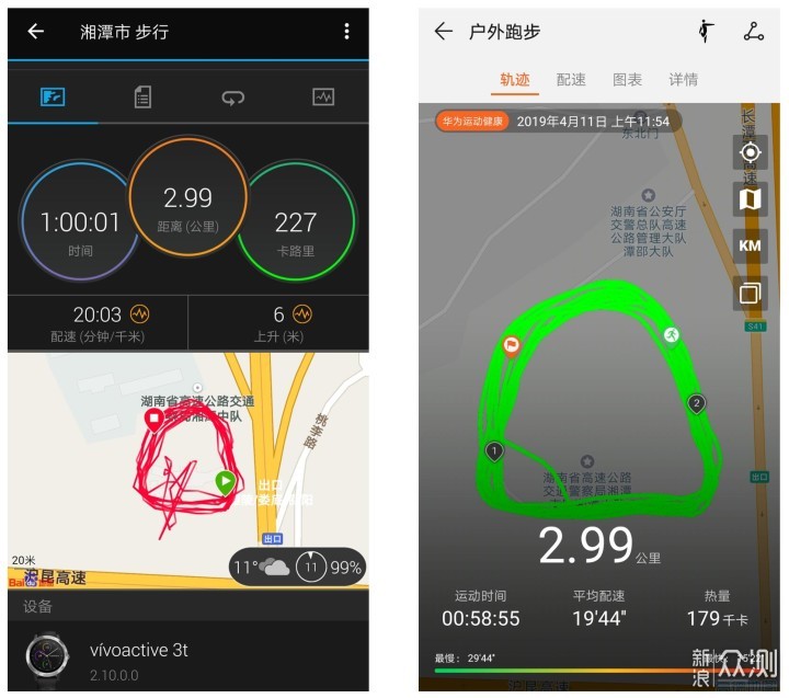 Vivoactive 3T_新浪众测