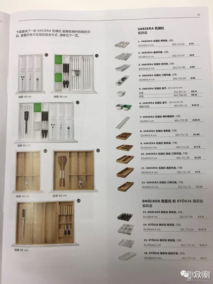 想用宜家产品做收纳，先收藏这张尺寸表。_新浪众测