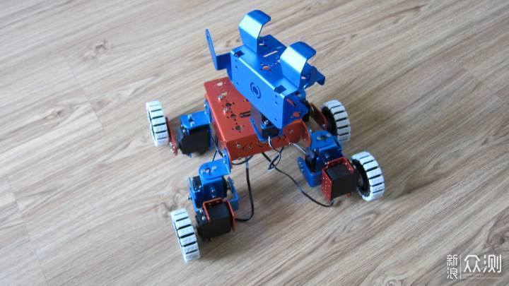 儿子最喜欢的玩具，RoboSpace创客机器人套件_新浪众测