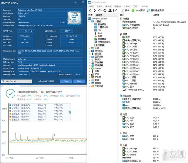 华擎钢铁传奇Z390+酷冷NR600、B240 ARGB装机_新浪众测