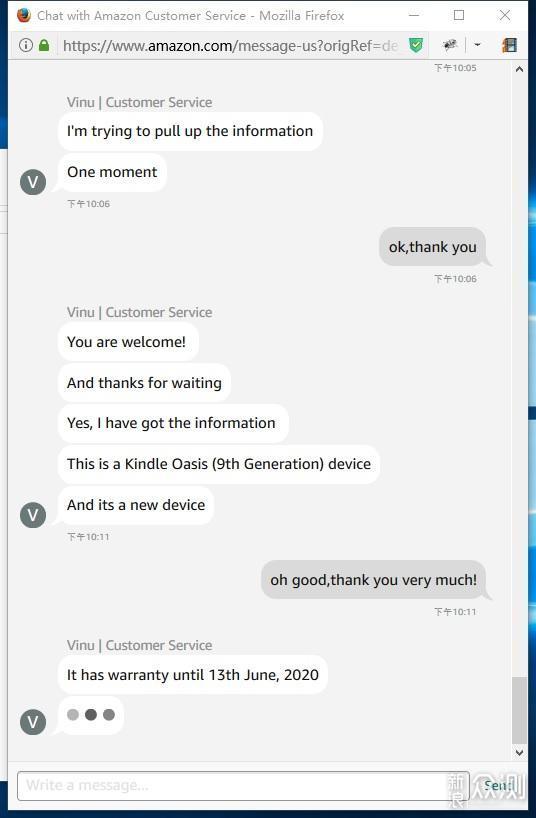 你的Kindle是全新的吗？找客服聊天的正确方法_新浪众测