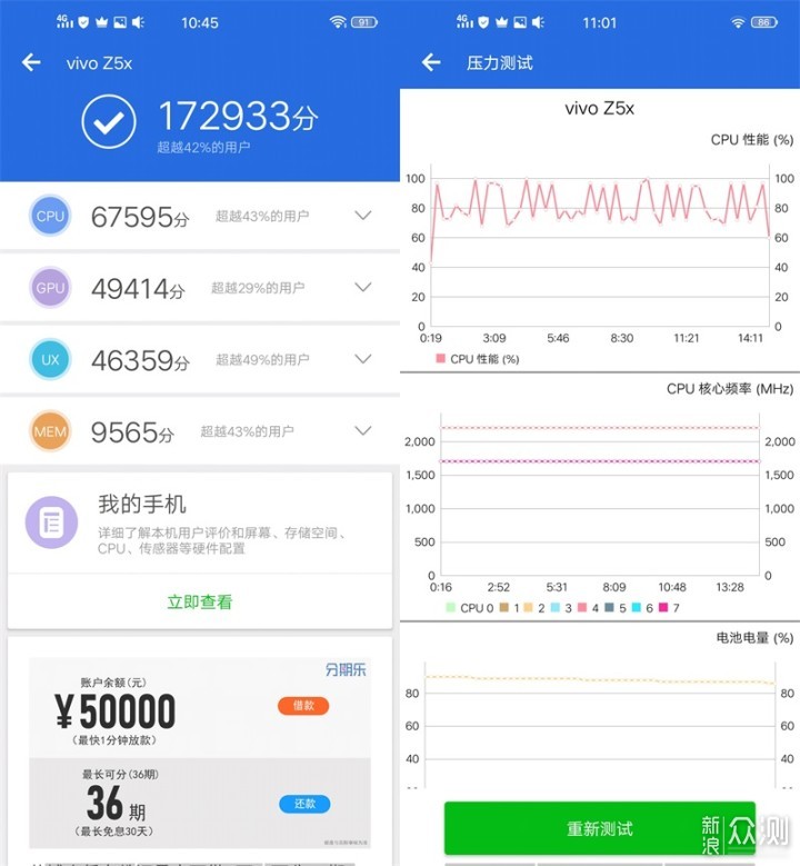 既要性价比，更要大电池——vivo Z5x测评_新浪众测