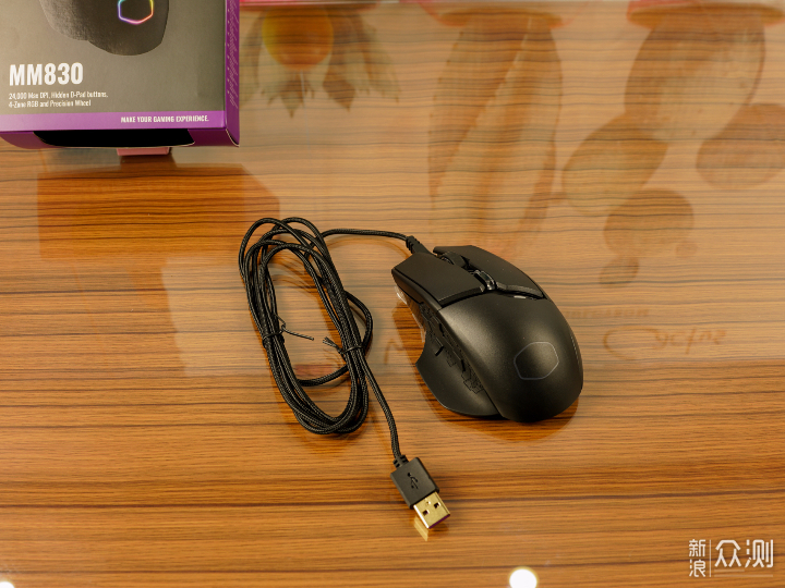 酷冷至尊MM830 RGB游戏专用鼠标试用分享_新浪众测