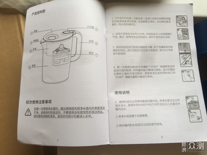 首秀新浪众测【轻体验：LAICA莱卡净水壶】_新浪众测