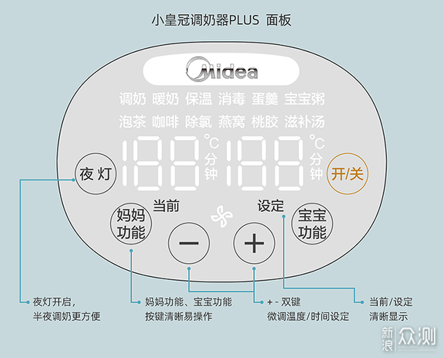 调奶器实用性分析——美的皇冠调奶器开箱记录_新浪众测