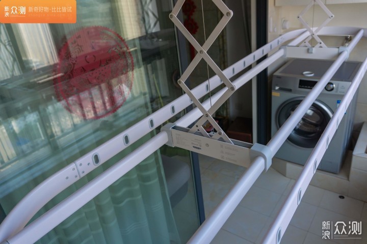 阳台改造大作战，Aqara智能电动晾衣机体验_新浪众测