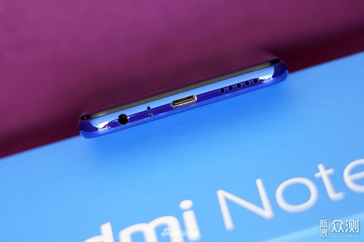 Redmi Note 8梦幻蓝图赏 玻璃机身配流动S纹理_新浪众测