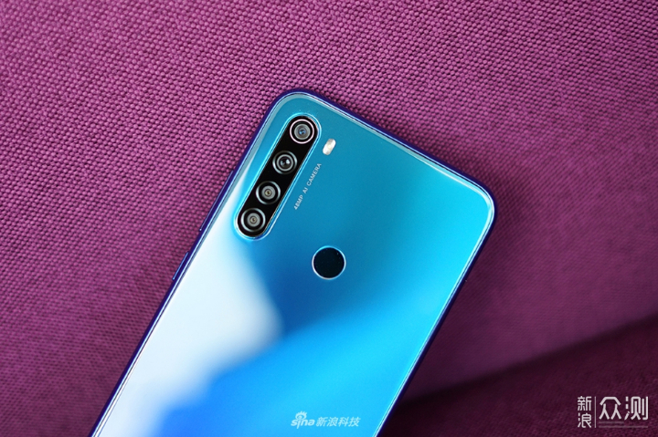 Redmi Note 8梦幻蓝图赏 玻璃机身配流动S纹理_新浪众测