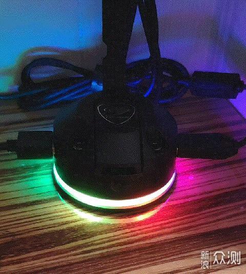 理线好帮手骨伽 Bunker RGB 鼠标线夹使用心得_新浪众测