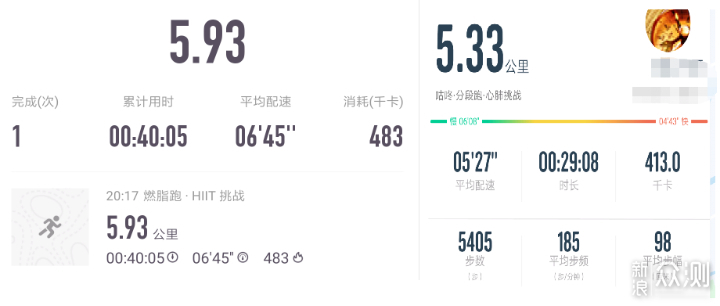 同是HIIT，两款跑步软件的差异还是很大的_新浪众测