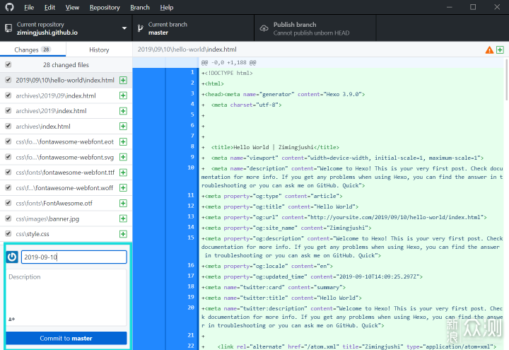 零成本搭建博客：Hexo+Github Pages建站指南_新浪众测