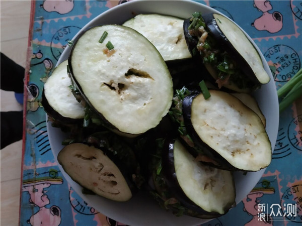 电饼铛炸茄盒，简单方便你也行_新浪众测