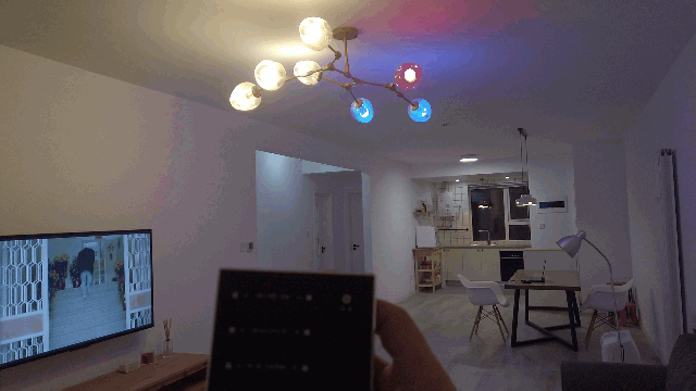 移动控制可变色的智能灯泡：调调灯泡使用体验_新浪众测