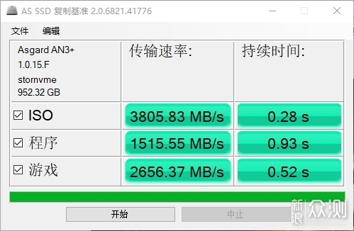 阿斯加特AN3+ NVMe固态硬盘体验_新浪众测