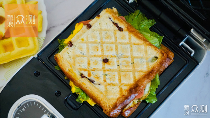 原来早餐还可以这样做—ACA三明治早餐轻食机_新浪众测