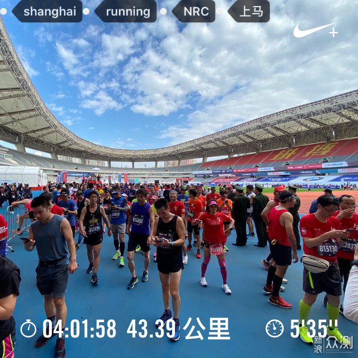 回顾我的2019上海马拉松，未达预期没有借口！_新浪众测