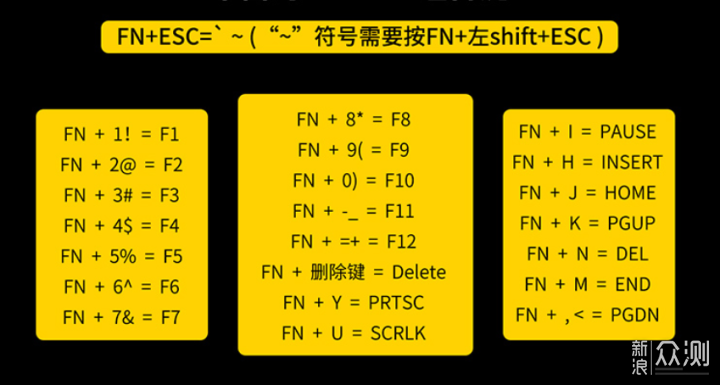 键盘控的第一把61键配列，黑爵610T机械键盘_新浪众测