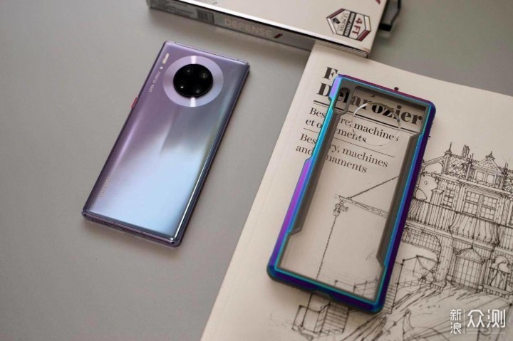 mate30银色,mate40银色 手机壳也可硬核 给mate30 pro穿上defense外衣