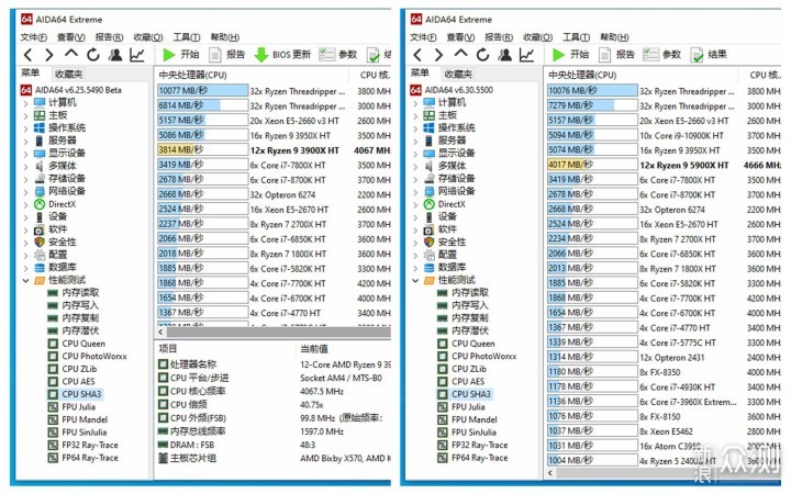 amd zen3 5900x5600x vs zen2 3900x开箱体验_新浪众测