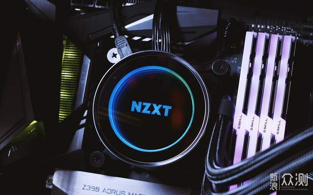 nzxt 海妖 x73 rgb 水冷散热器简评!