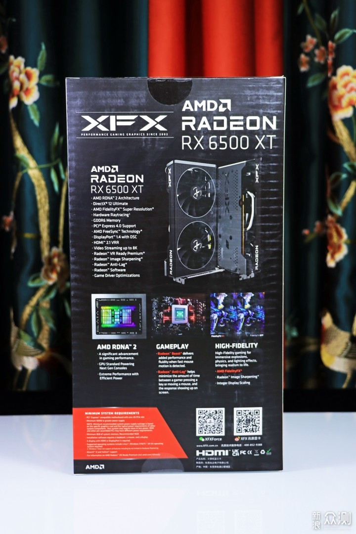 让大家都买得到的显卡xfx6500xt黑狼版