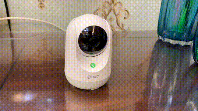 360智能摄像机7p停课宅家监督神兽利器