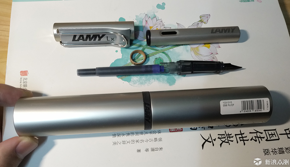 双色钢尖来了，LAMY凌美 LX系列 50周年纪念版_新浪众测
