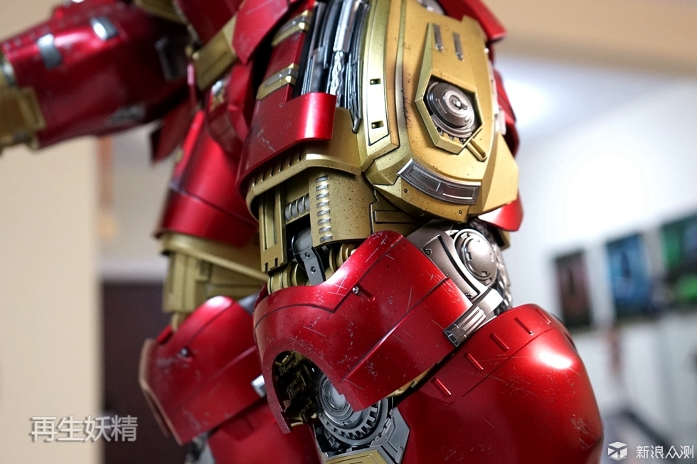 HotToys 钢铁侠 反浩克 装甲 开箱、初体验_新浪众测