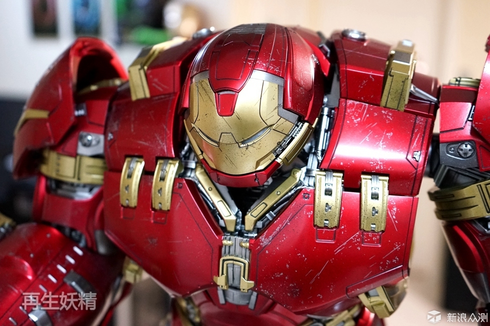 HotToys 钢铁侠 反浩克 装甲 开箱、初体验_新浪众测