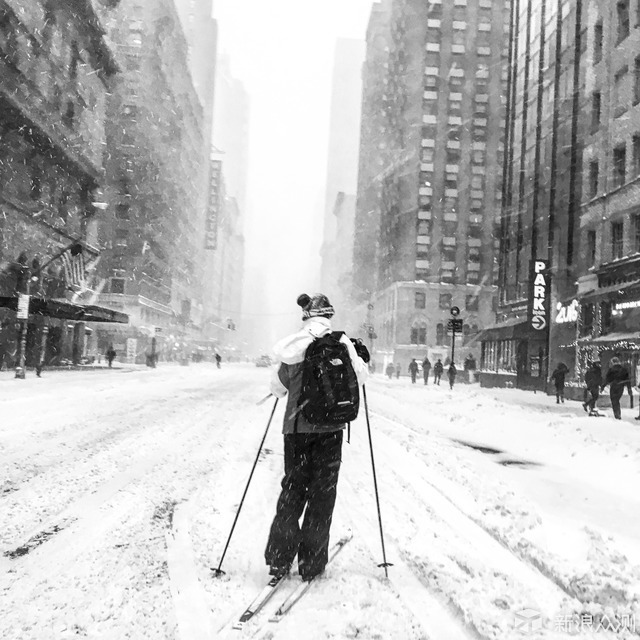 纽约大雪，要淡定_新浪众测