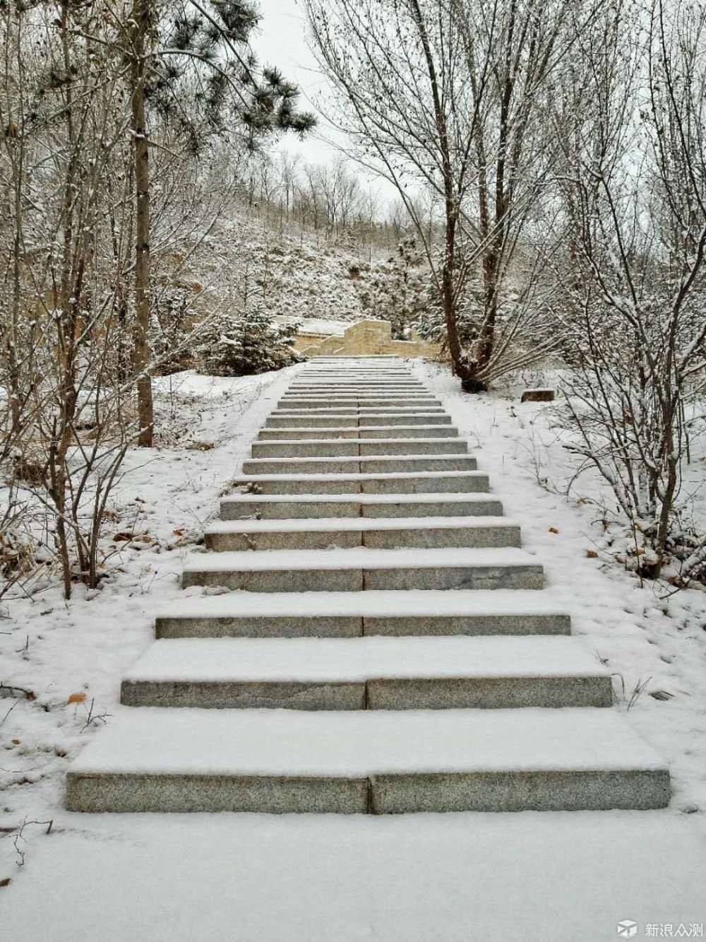 2018原州第一场雪，我用坚果Pro2记录古雁雪景_新浪众测