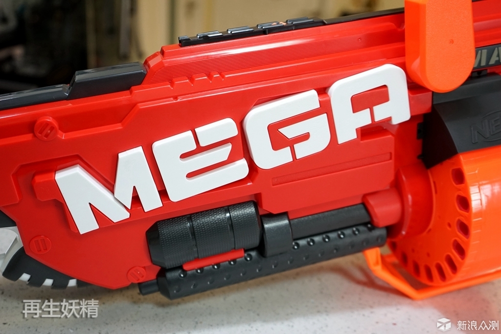 NERF MEGA 超级威力发射器 B8086 开箱试玩_新浪众测