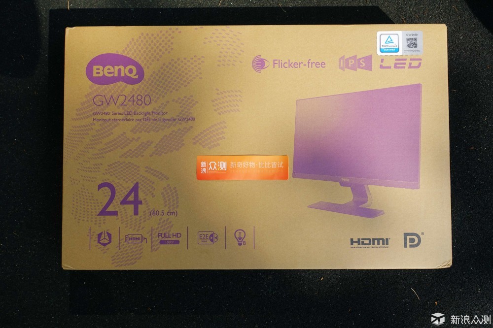 为更好的写稿--BENQ GW2480显示器_新浪众测