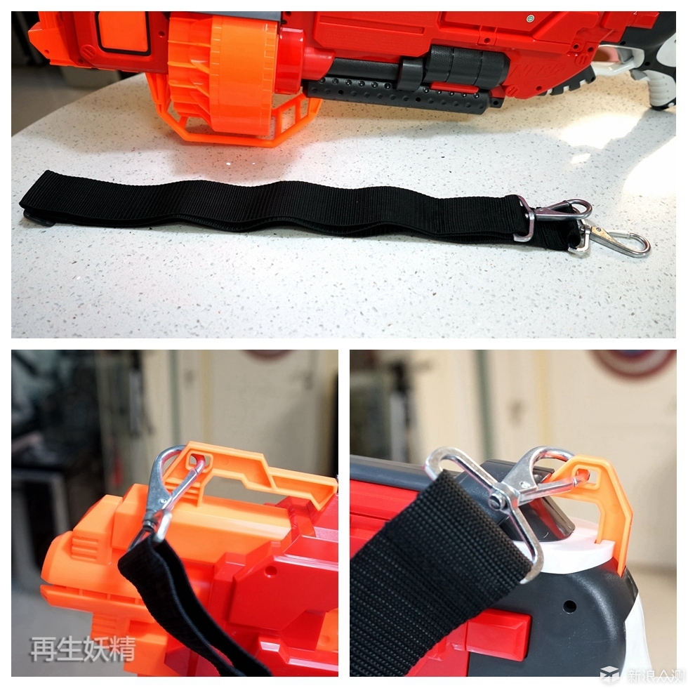 NERF MEGA 超级威力发射器 B8086 开箱试玩_新浪众测