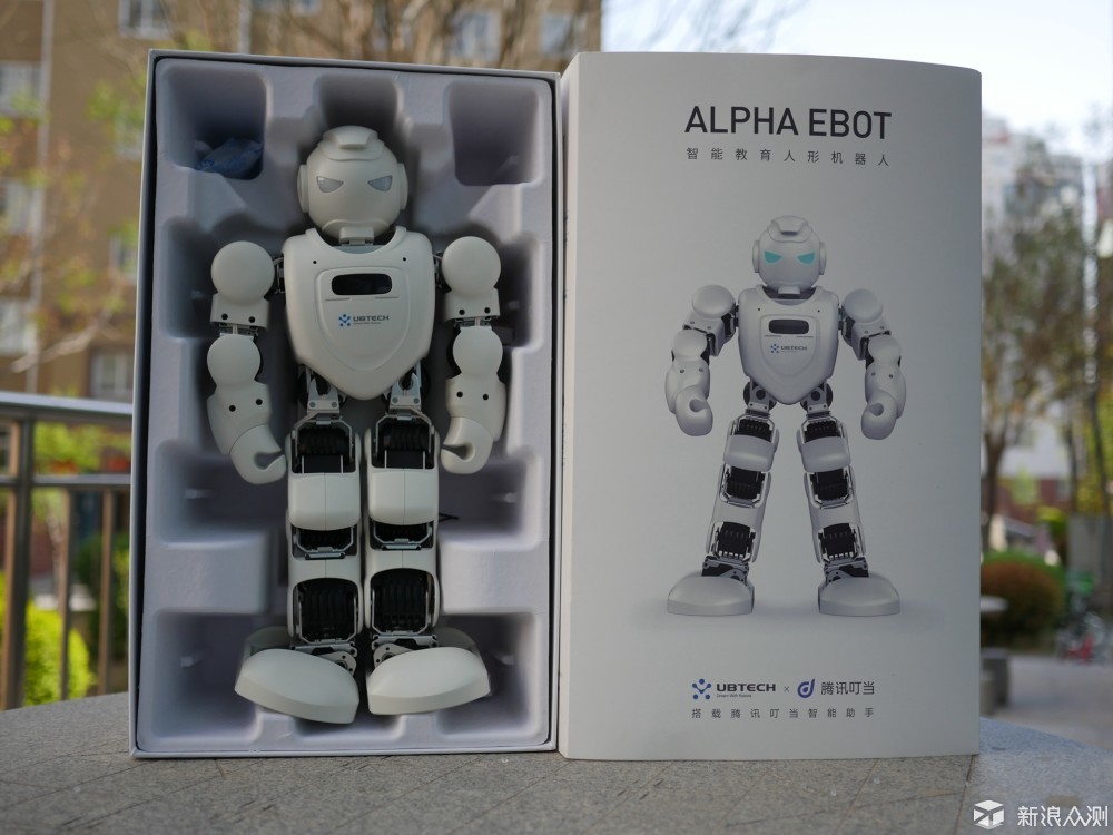 优必选Alpha Ebot教育机器人 孩子成长好玩伴_新浪众测