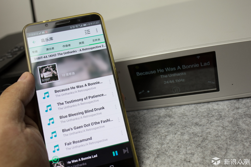 专业级数字播放器AUNE S5A数上手体验_新浪众测
