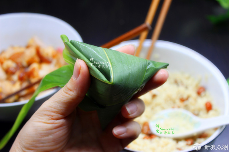 端午节吃粽子，最爱家乡味！咸香软糯的鲜肉粽_新浪众测