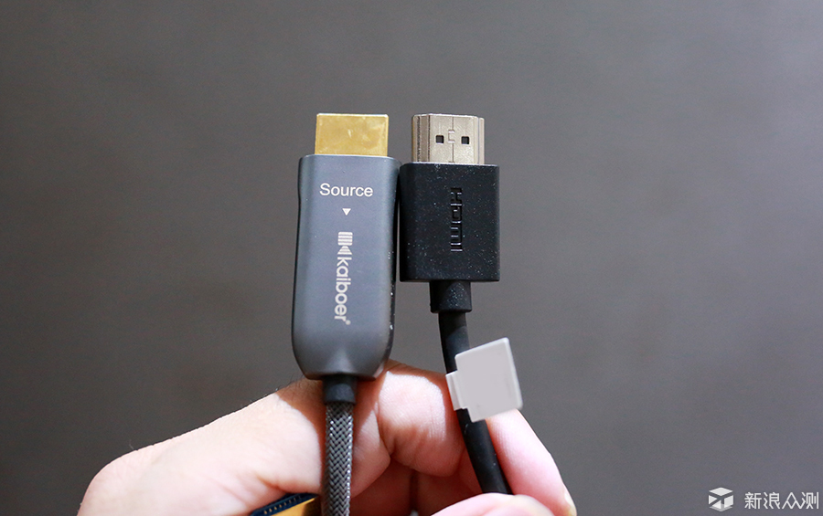 高品质光纤HDMI，让数据传输更稳定和长距离_新浪众测