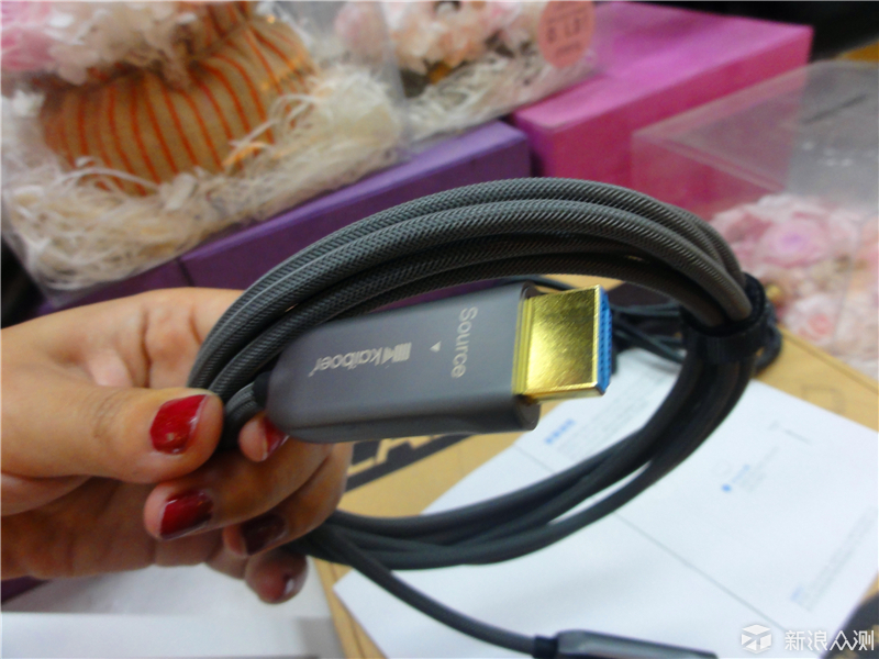 一场开博尔光纤HDMI线二代之高清视觉宴会_新浪众测
