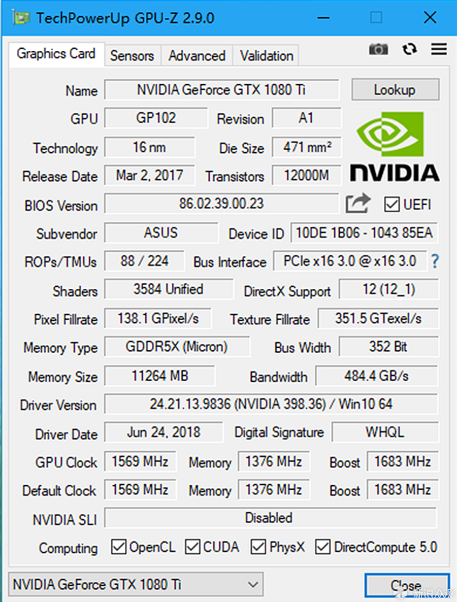 别看RGB看我，ROG猛禽GTX1080TI入手试玩_新浪众测