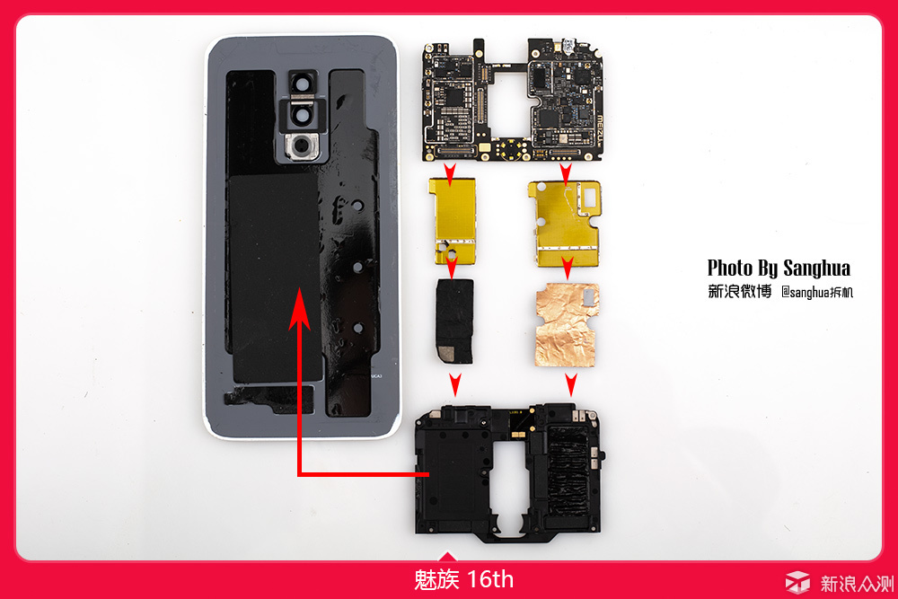 [Sanghua拆机]骁龙845 魅族16th唯一深一度拆机_新浪众测