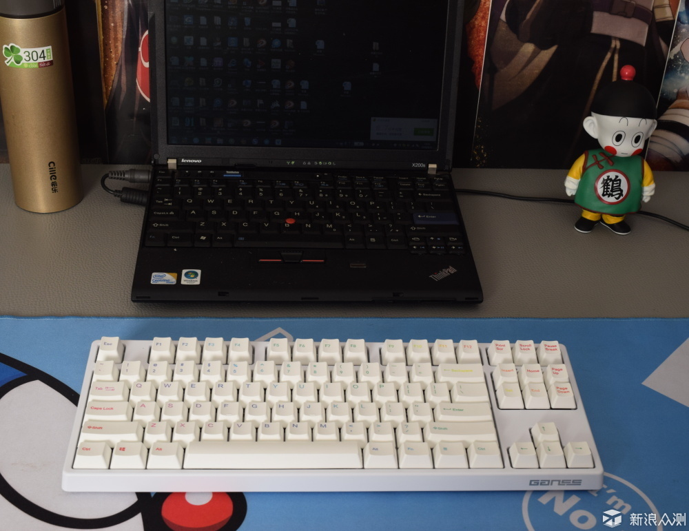 一把键盘，两套键帽，GANSS GS87-D键盘晒物_新浪众测