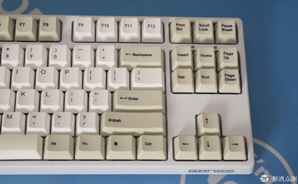 一把键盘，两套键帽，GANSS GS87-D键盘晒物_新浪众测