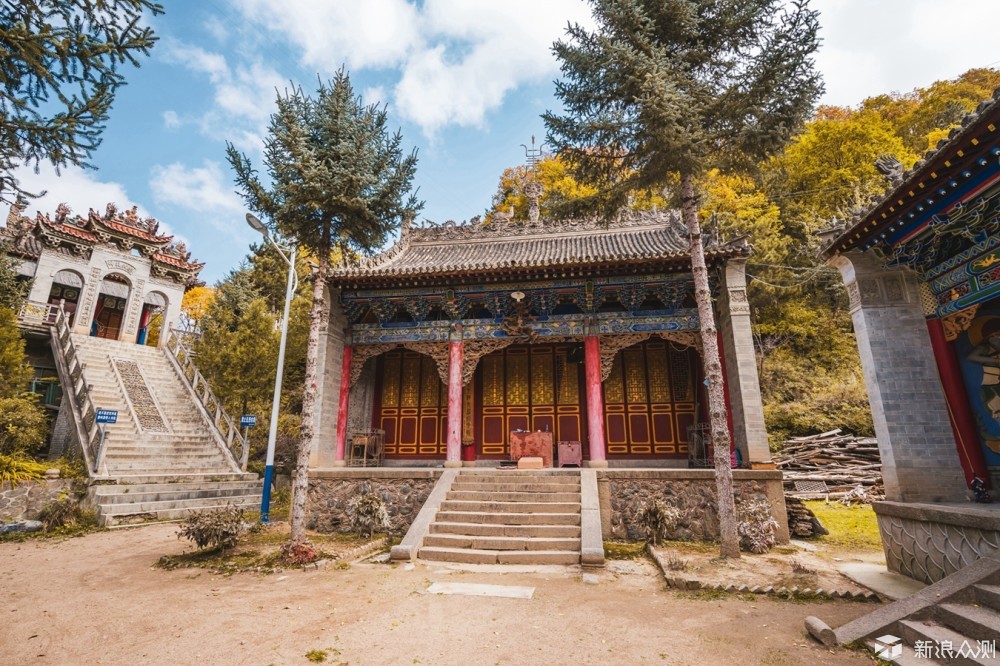 天水海潭寺，栖隐于苍茫山间与古坡河畔的禅意_新浪众测