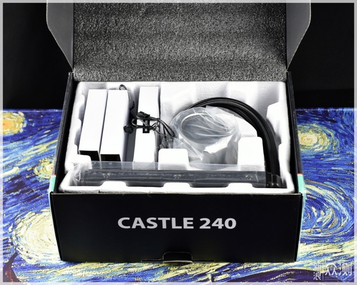 九州风神 堡垒CASTLE 240 RGB水冷散热器 开箱_新浪众测