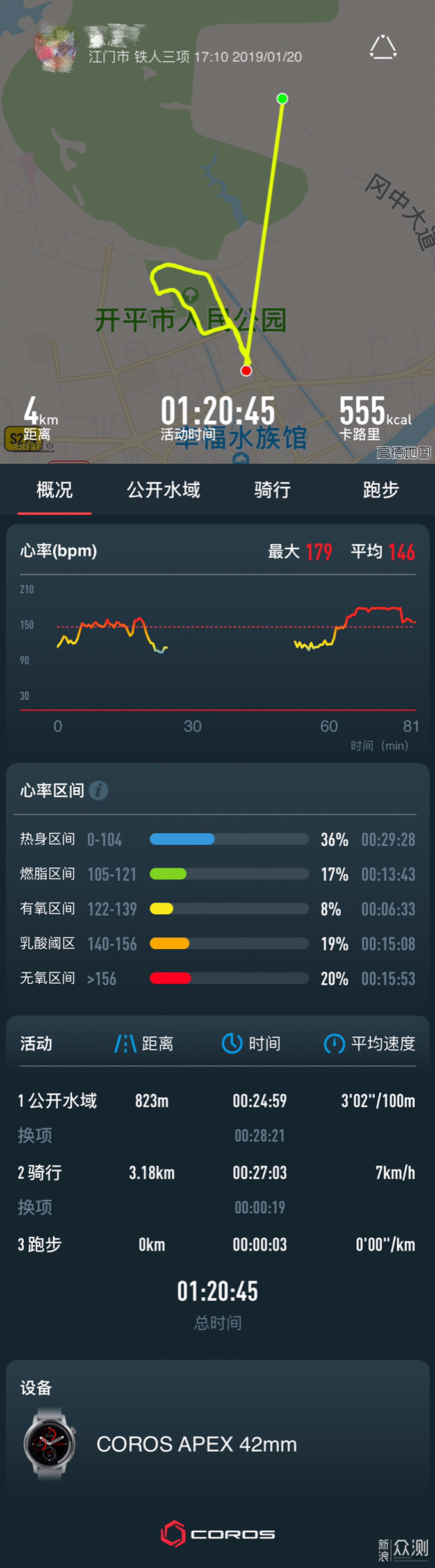 高驰APEX运动腕表 一款值得拥有的运动标配_新浪众测